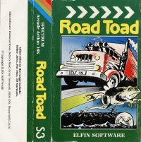 Road Toad ZX Spectrum  box art